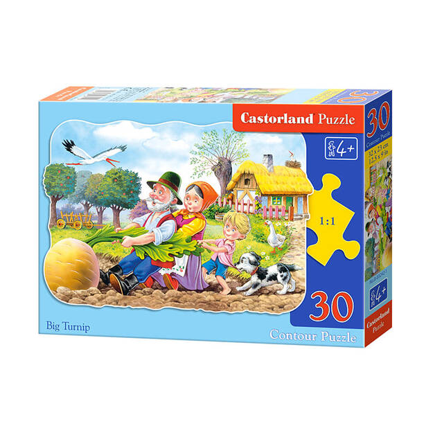 Castorland Big Turnip Puzzle, 30 tükki