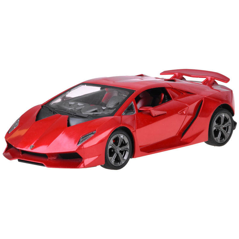 Kaugjuhitav auto - Lamborghini, punane