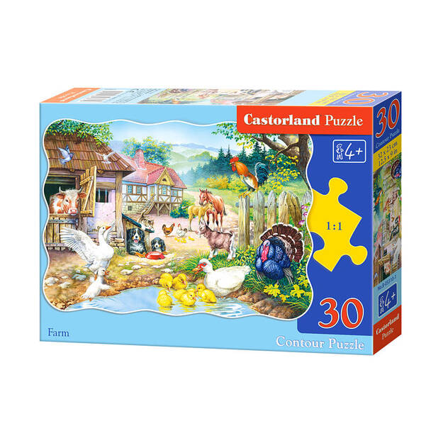 Castorland Farm Puzzle, 30 tükki