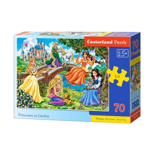 Castorland Princesess aias, 70 tükki