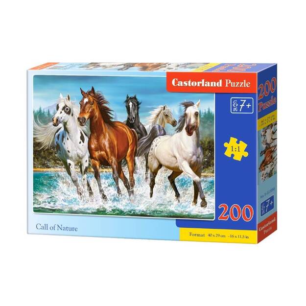 Castorland Call Of Nature Puzzle, 200 tükki