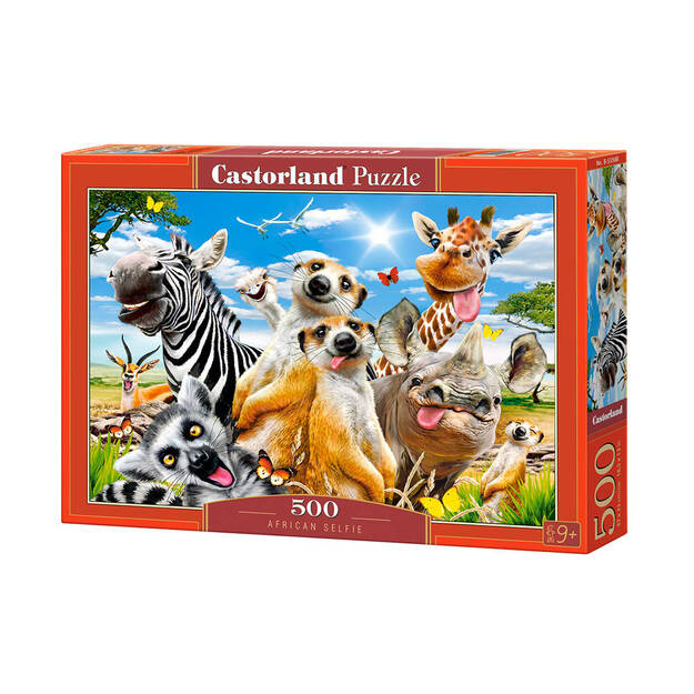 Castorland Aafrika Selfie Puzzle, 500 tükki