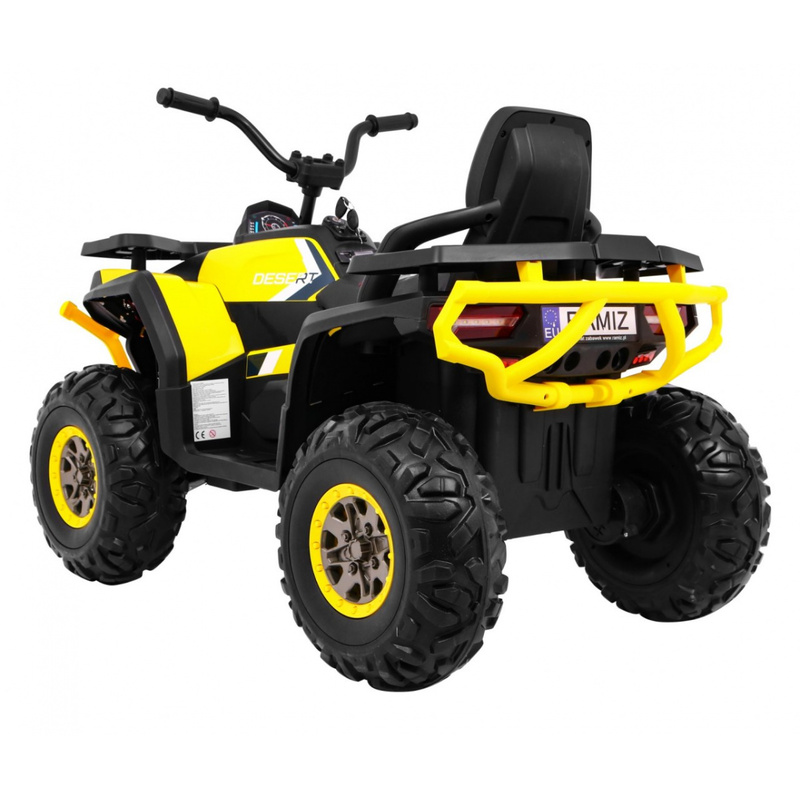 Quad ATV lastele, kollane