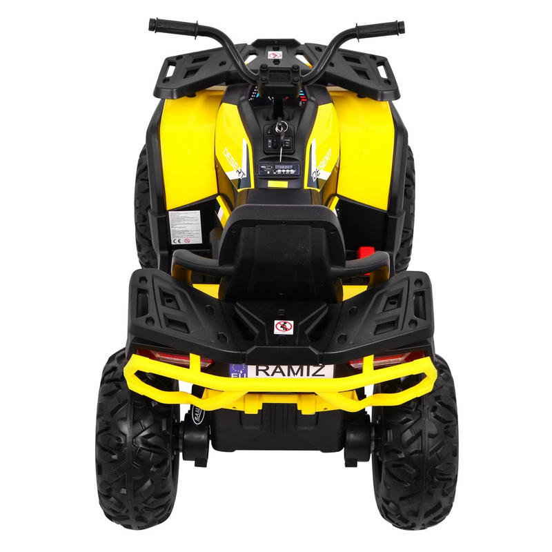 Quad ATV lastele, kollane