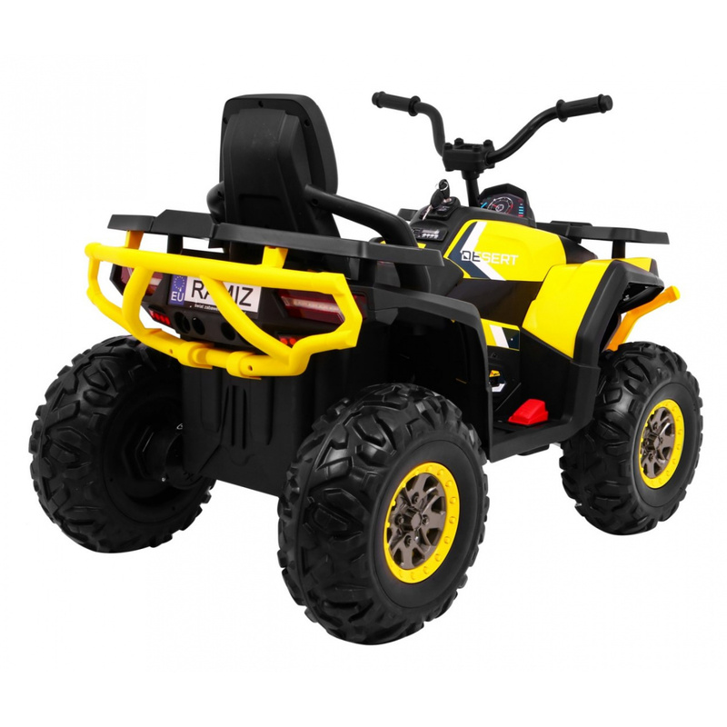 Quad ATV lastele, kollane