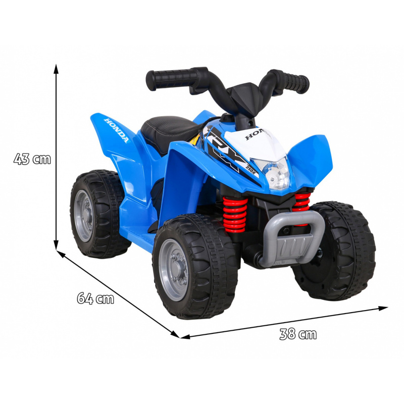 Quad Honda 250X TRX Quad Bike lastele, sinine