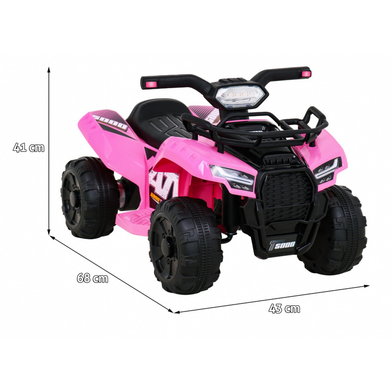 Quad Storm quad bike, roosa