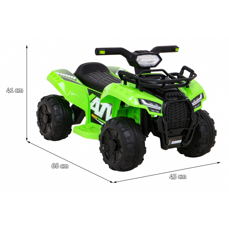 Quad Storm quad bike, roheline