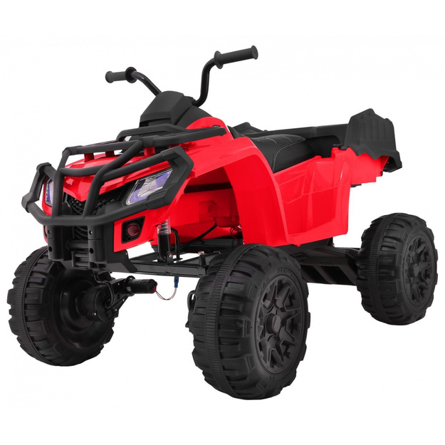 quad xl atv lastele, punane