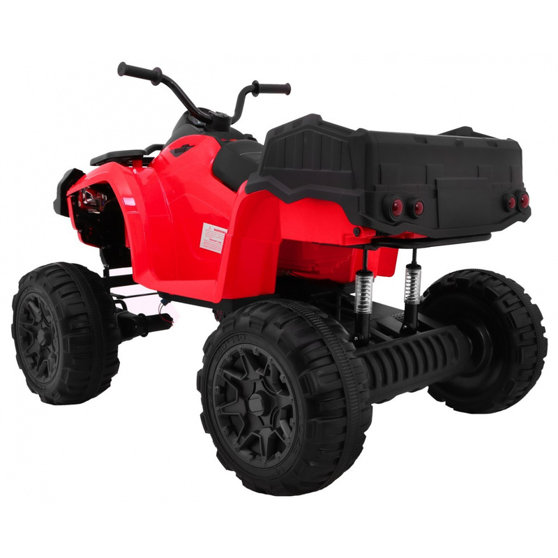 quad xl atv lastele, punane