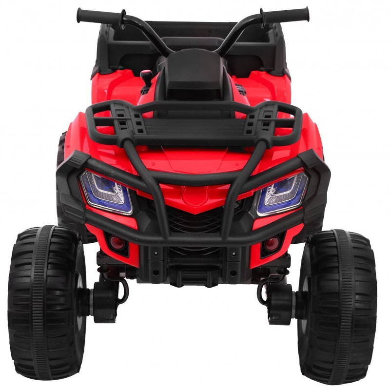 Quad XL ATV koos pagasiriiuliga, punane