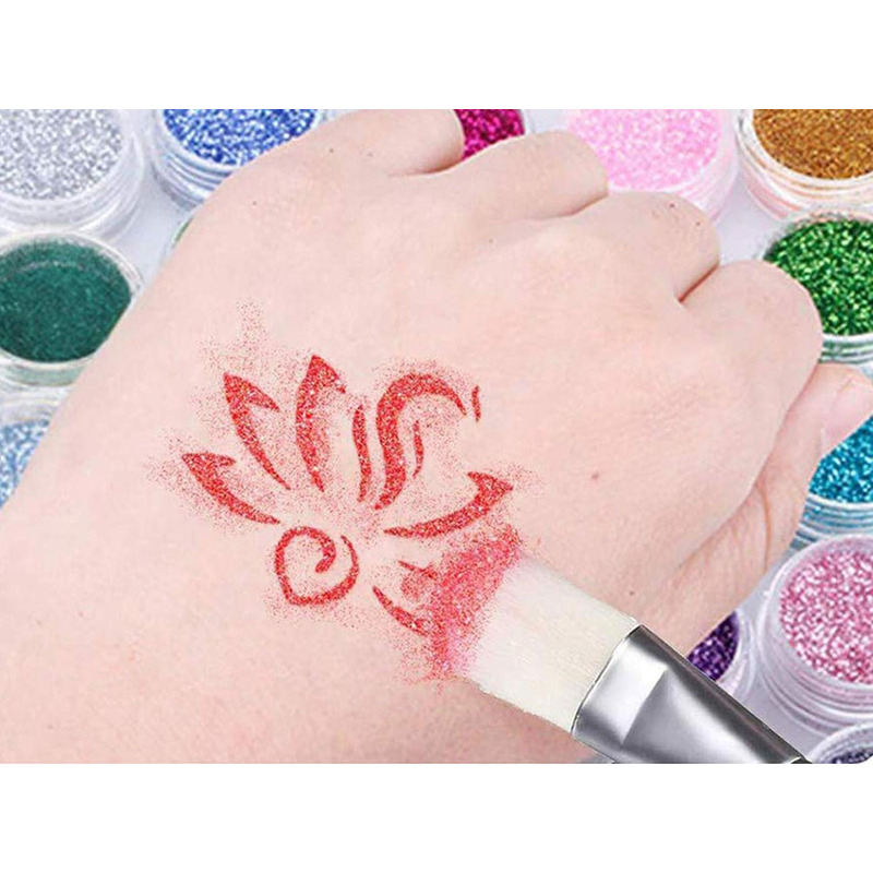 Suur glitter tattoo komplekt