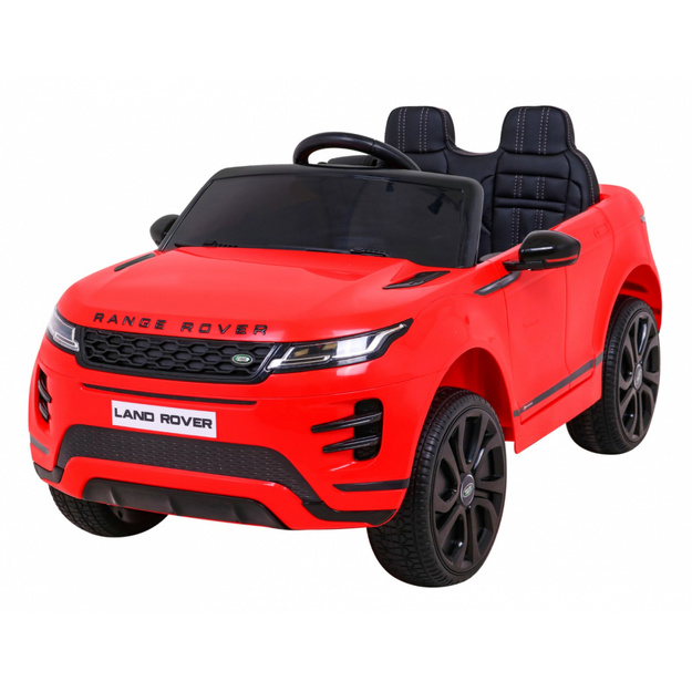 Rang Rover Evoque ühekohaline elektriauto, punane