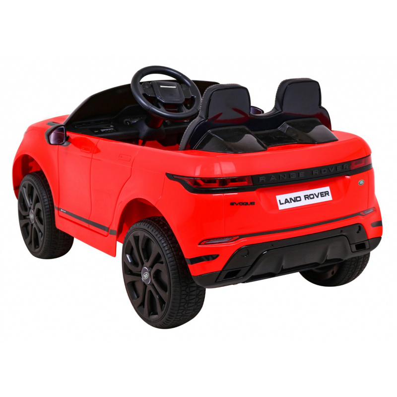 Rang Rover Evoque ühekohaline elektriauto, punane