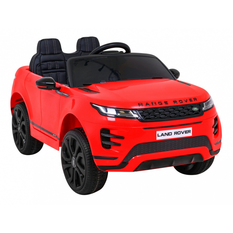 Rang Rover Evoque ühekohaline elektriauto, punane