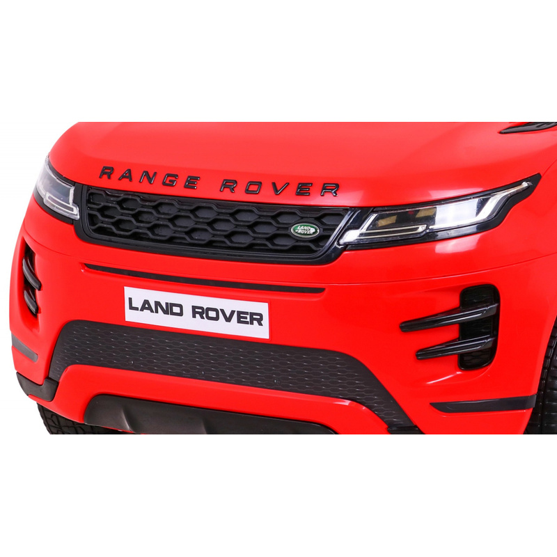 Rang Rover Evoque ühekohaline elektriauto, punane