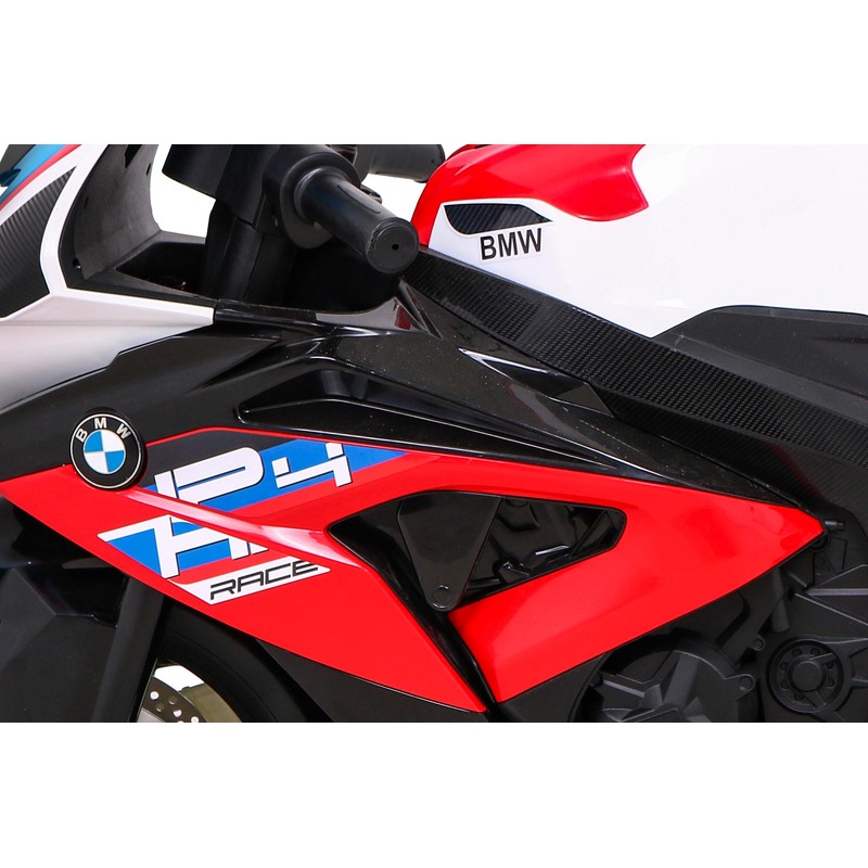 Laste elektriline mootorratas - BMW HP4, punane