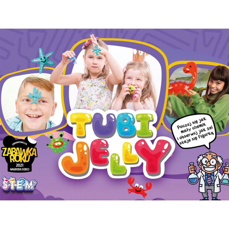 Tubi Jelly Dinosaurused Geel Loomad