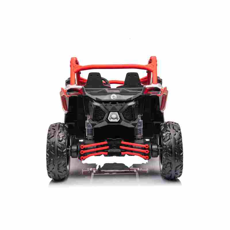 Buggy Maverick Turbo RR neljarattaline mootorratas, punane