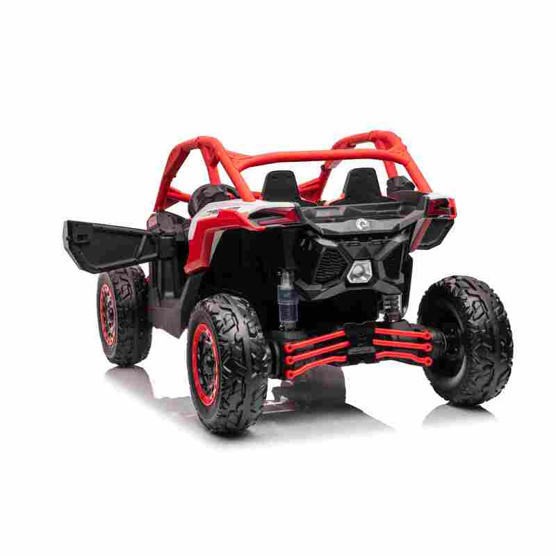 Buggy Maverick Turbo RR neljarattaline mootorratas, punane