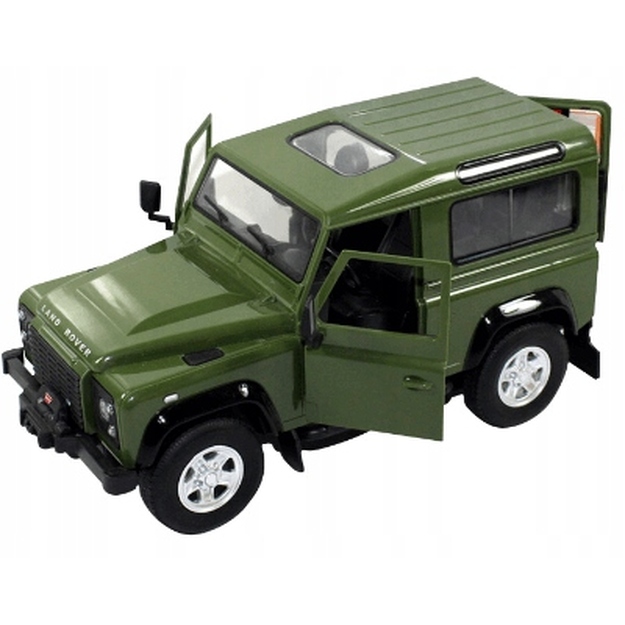 RASTAR R/C Land Rover Defender 1:14 maastur, roheline