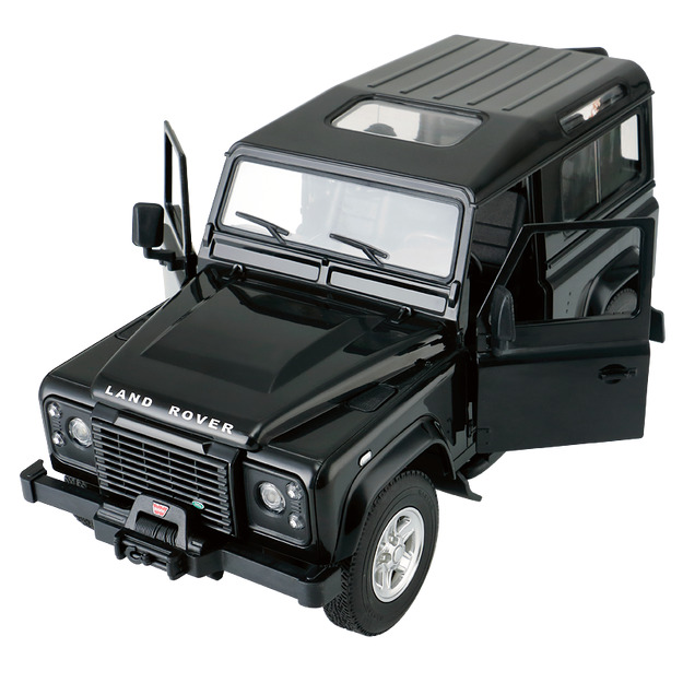 RASTAR R/C Land Rover Defender 1:14 maastur, must