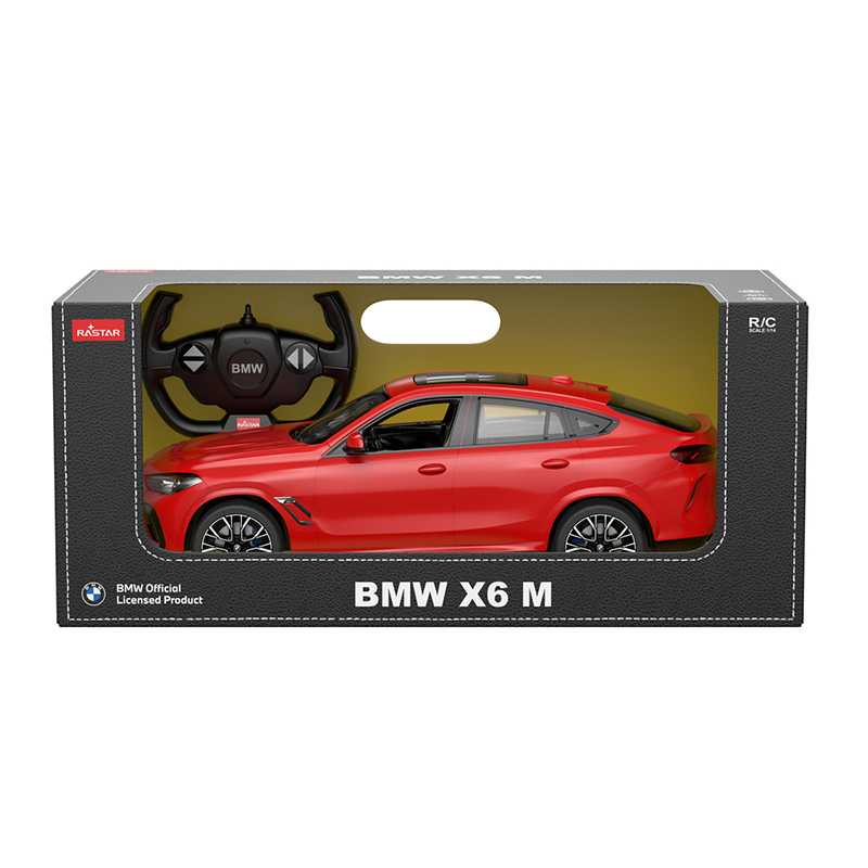 BMW X6 M, 1:14, punane