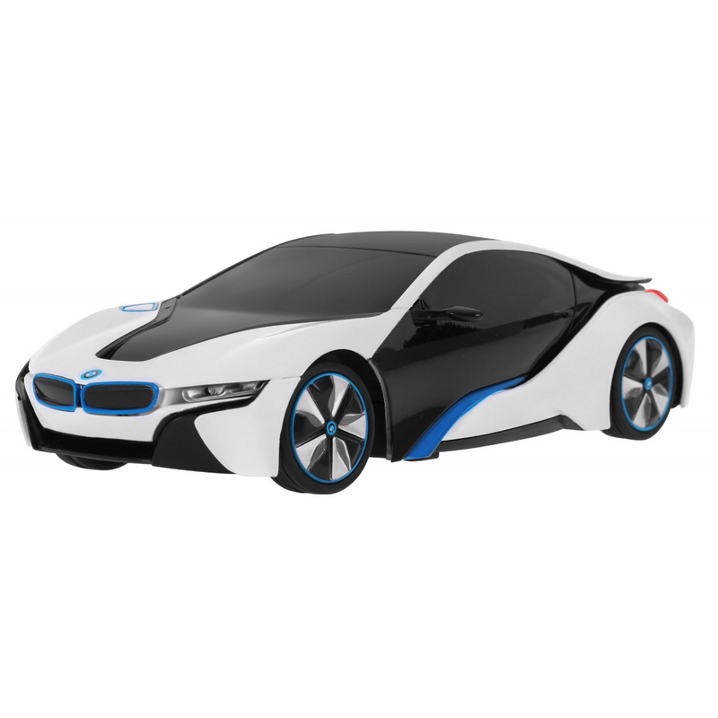 BMW i8 puldiga juhitav auto, valge