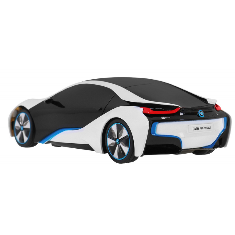 BMW i8 puldiga juhitav auto, valge