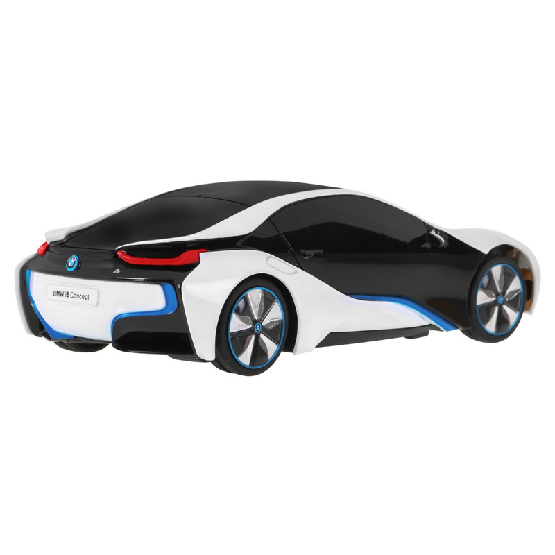 BMW i8 puldiga juhitav auto, valge