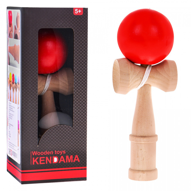 Kendama mäng, punane