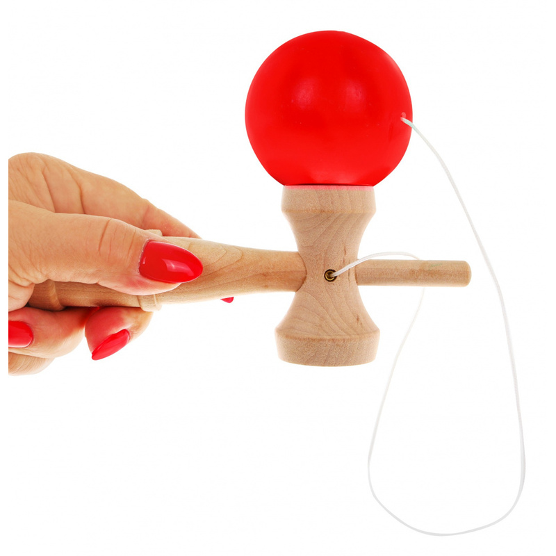 Kendama mäng, punane