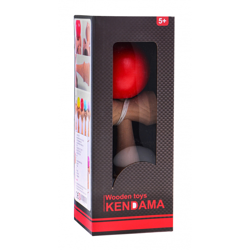 Kendama mäng, punane