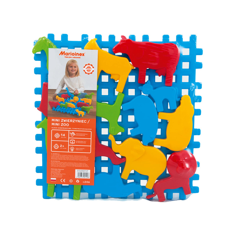 Marioinex Mini Animal House plokid, 14 tk.