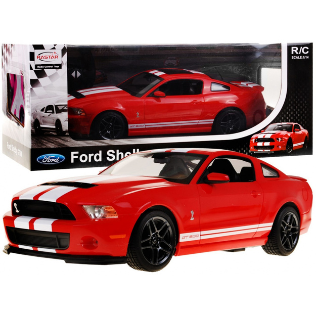 Ford Shelby Mustang GT500, 1:14, punane