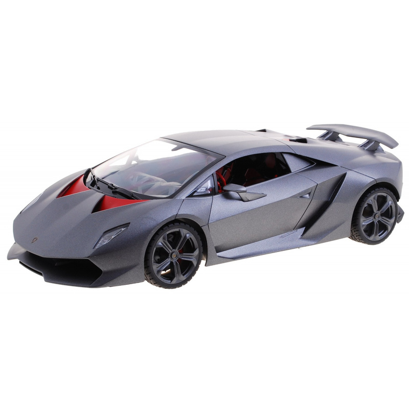 Lamborghini Sesto Elemento kaugjuhtimispuldiga auto, 1:14, hõbedane