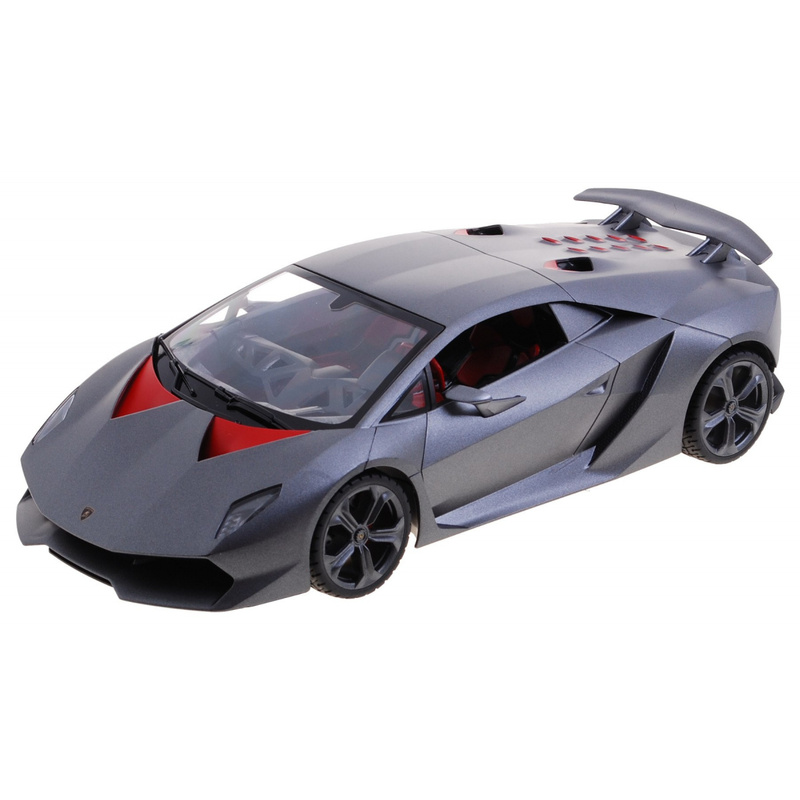 Lamborghini Sesto Elemento kaugjuhtimispuldiga auto, 1:14, hõbedane