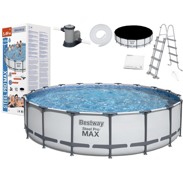 	Bassein Bestway "Steel Pro Max" 549 x 122 cm	