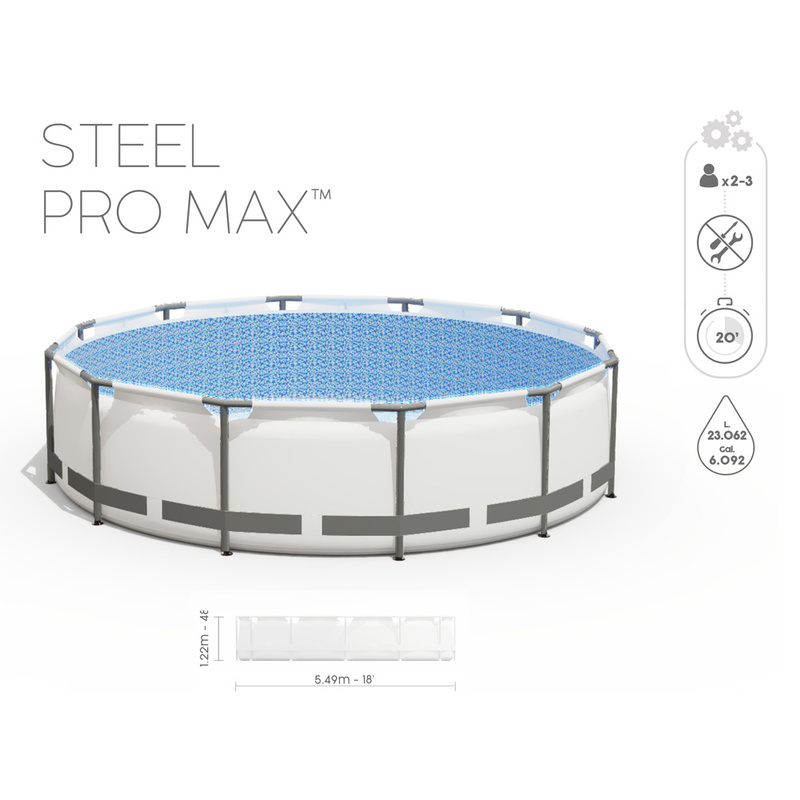 	Bassein Bestway "Steel Pro Max" 549 x 122 cm	