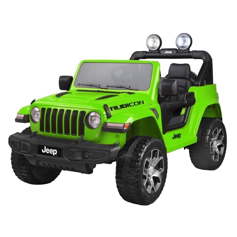 Kahekohaline elektriauto "JEEP Wrangler Rubicon", valge