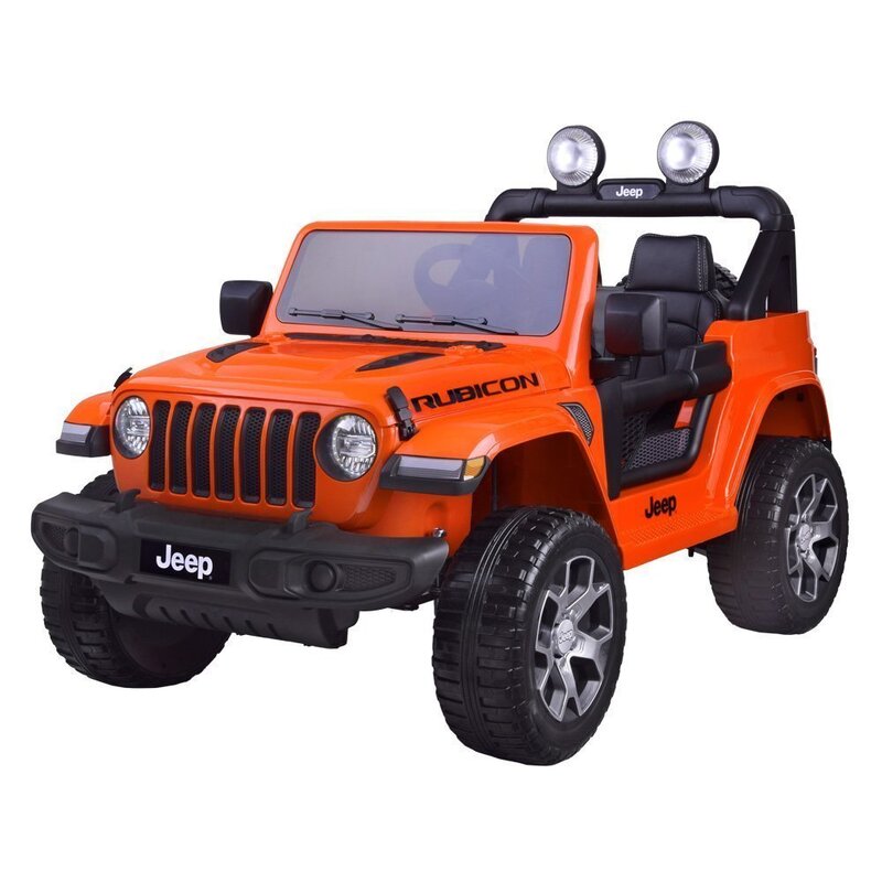 Kahekohaline elektriauto "JEEP Wrangler Rubicon", valge