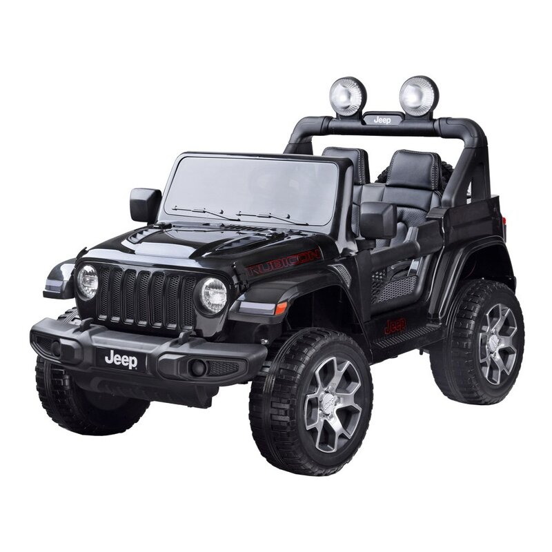 Kahekohaline elektriauto "JEEP Wrangler Rubicon", valge