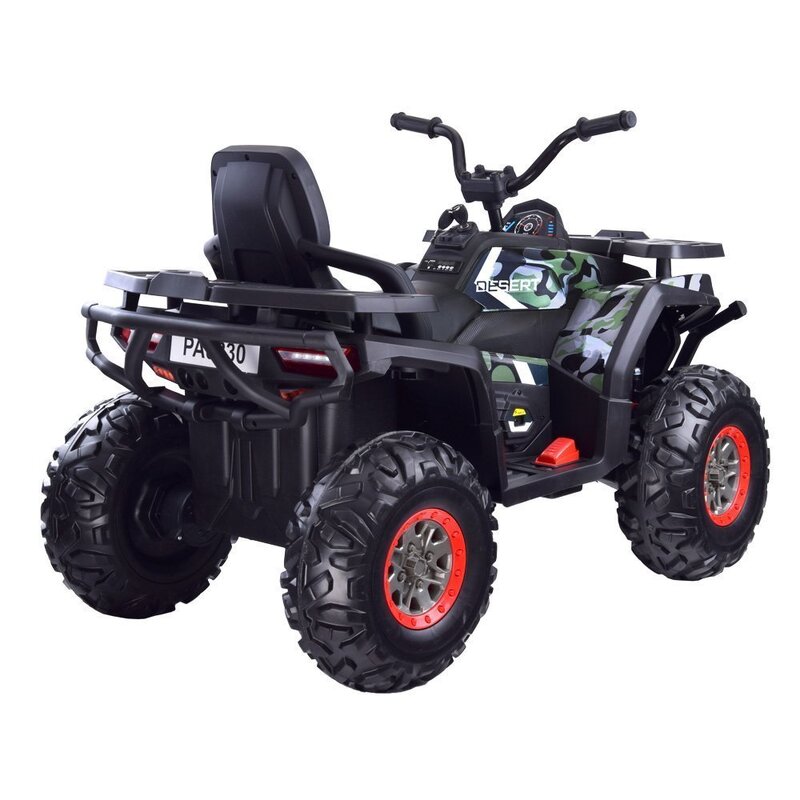 QUAD 4x4 quad bike lastele, punane