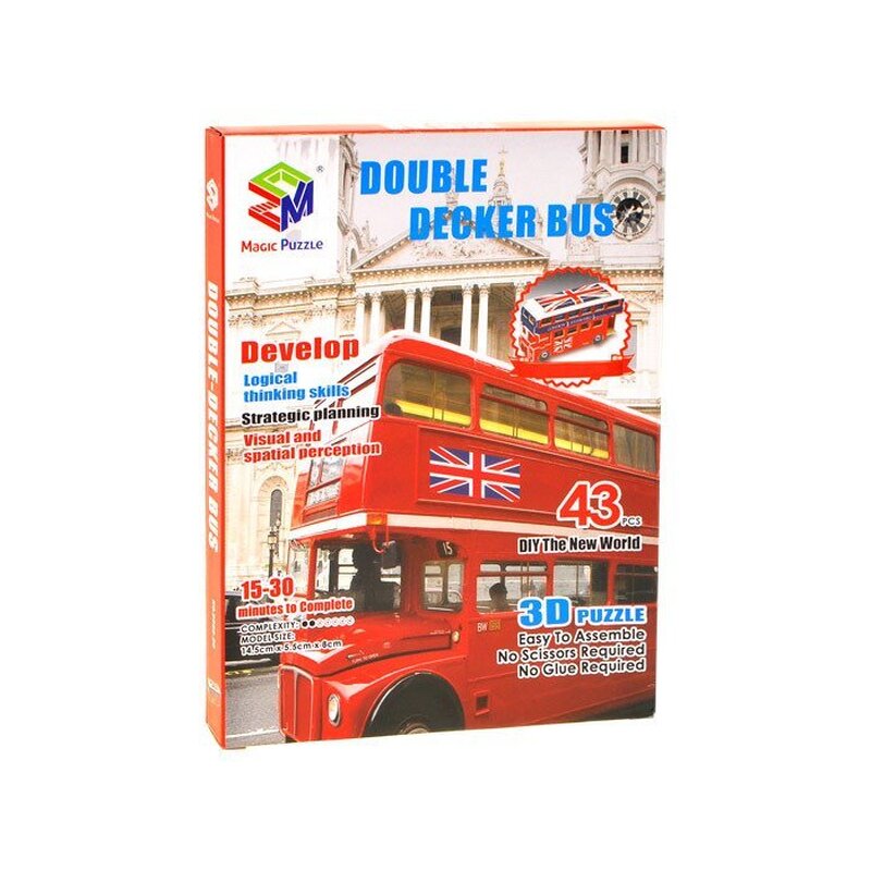 3D pusle Londoni buss