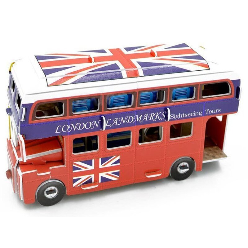 3D pusle Londoni buss