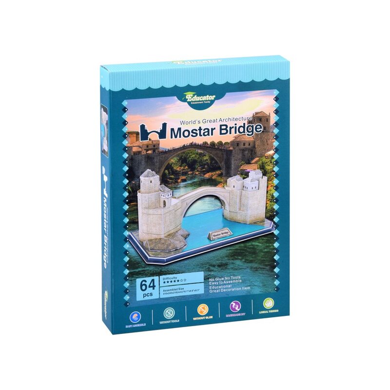 	3D-pusle "Mostar bridge"	