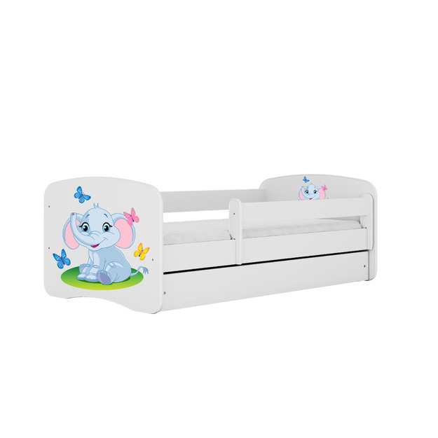 Voodi Babydreams, valge, 140x70, sahtliga