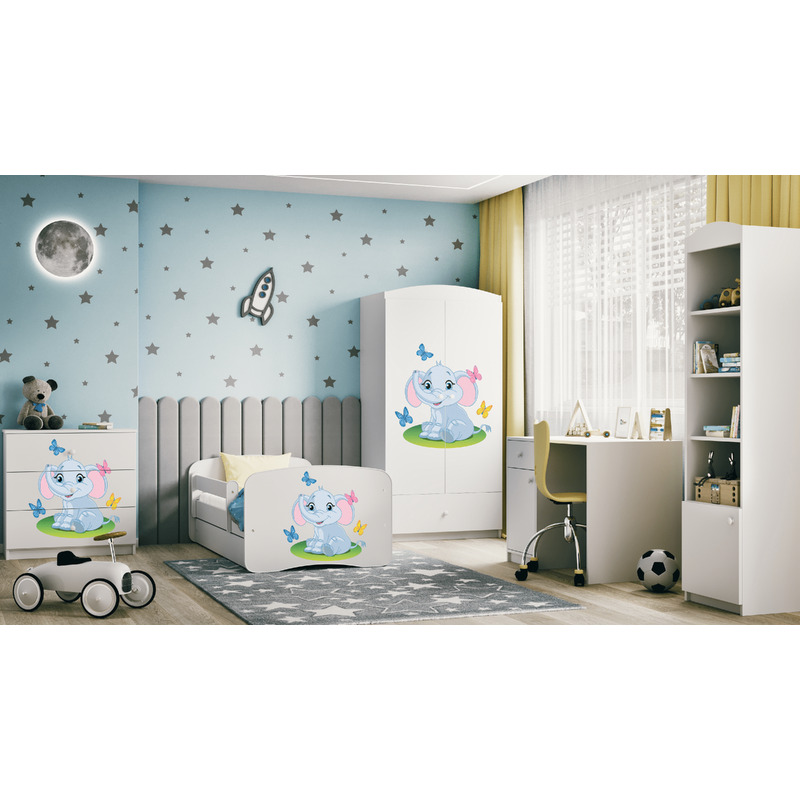 Voodi Babydreams, valge, 180x80, sahtliga