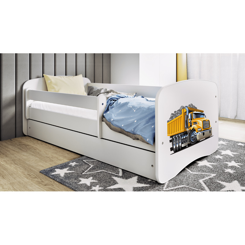 Voodi Babydreams, valge, 140x70, sahtliga