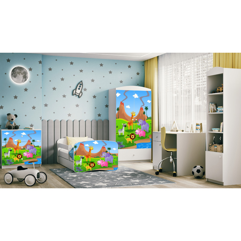 Voodi Babydreams, valge, 160x80, sahtliga